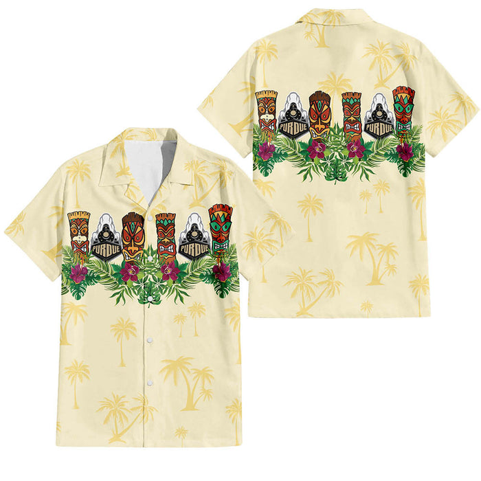 Purdue University V2 - Hawaiian Shirt