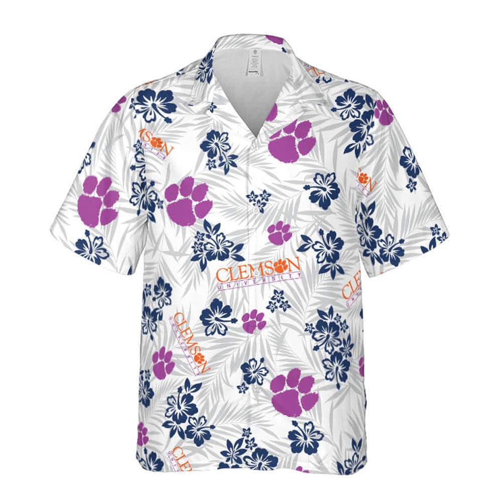 Clemson University - Hawaiian Shirt - Global Cycling Gear