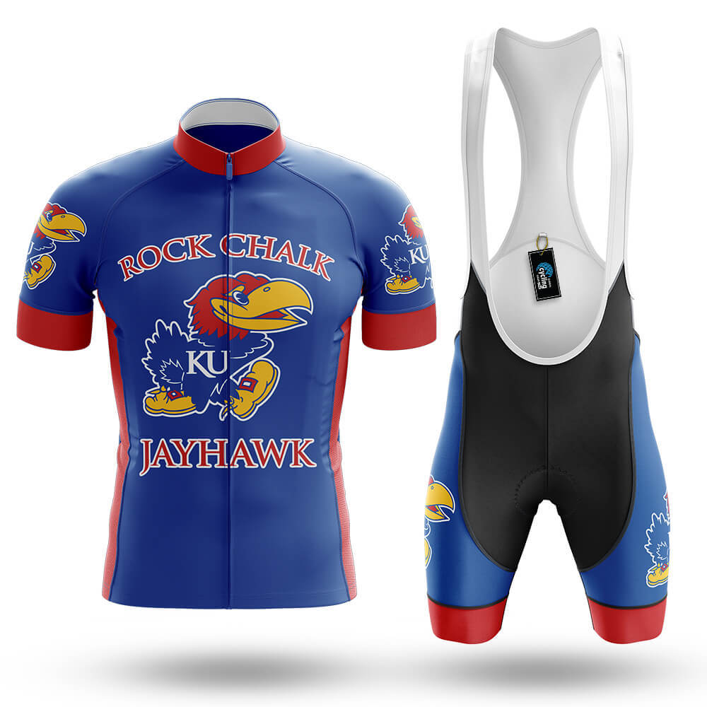 Rock Chalk KU - Men's Cycling Kit - Global Cycling Gear
