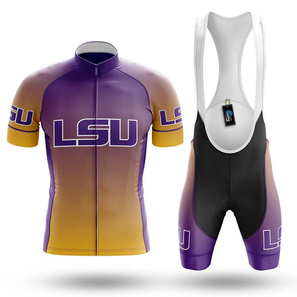 LSU Tigers Gradient - Men's Cycling Kit - Global Cycling Gear
