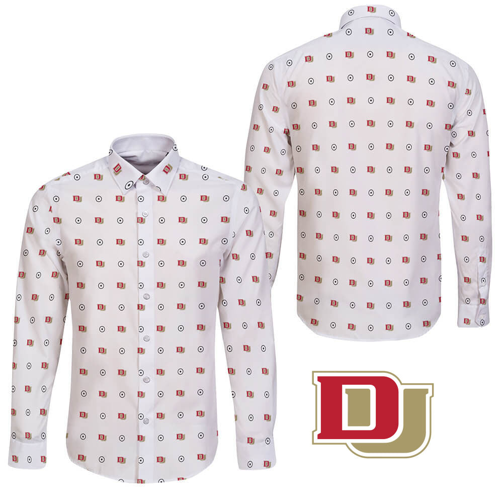 University of Denver Long Sleeve Button ShirtÂ Global Cycling Gear