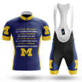 Wolverines Fight Song - Men's Cycling Kit - Global Cycling Gear