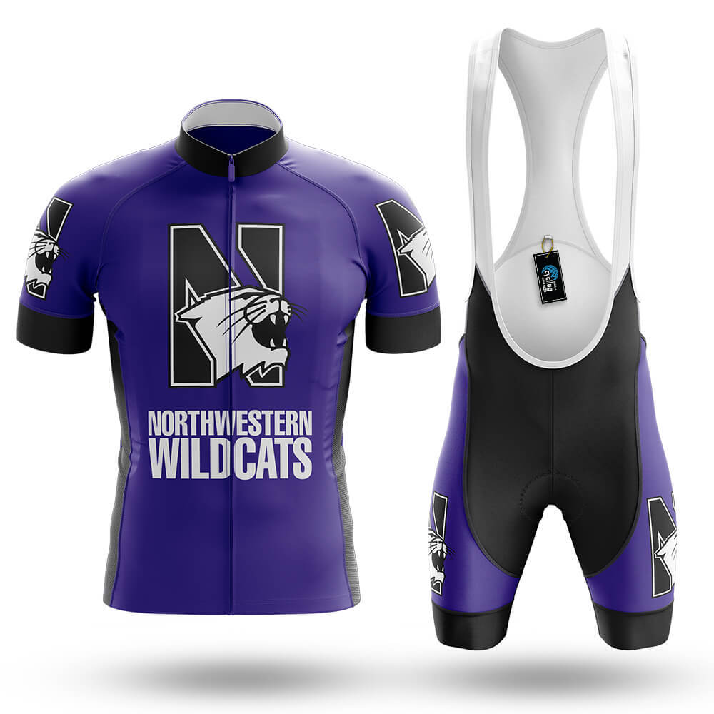 Northwestern Wildcats - Men's Cycling Kit - Global Cycling Gear