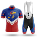 University of Kansas V3 - Men's Cycling Kit - Global Cycling Gear