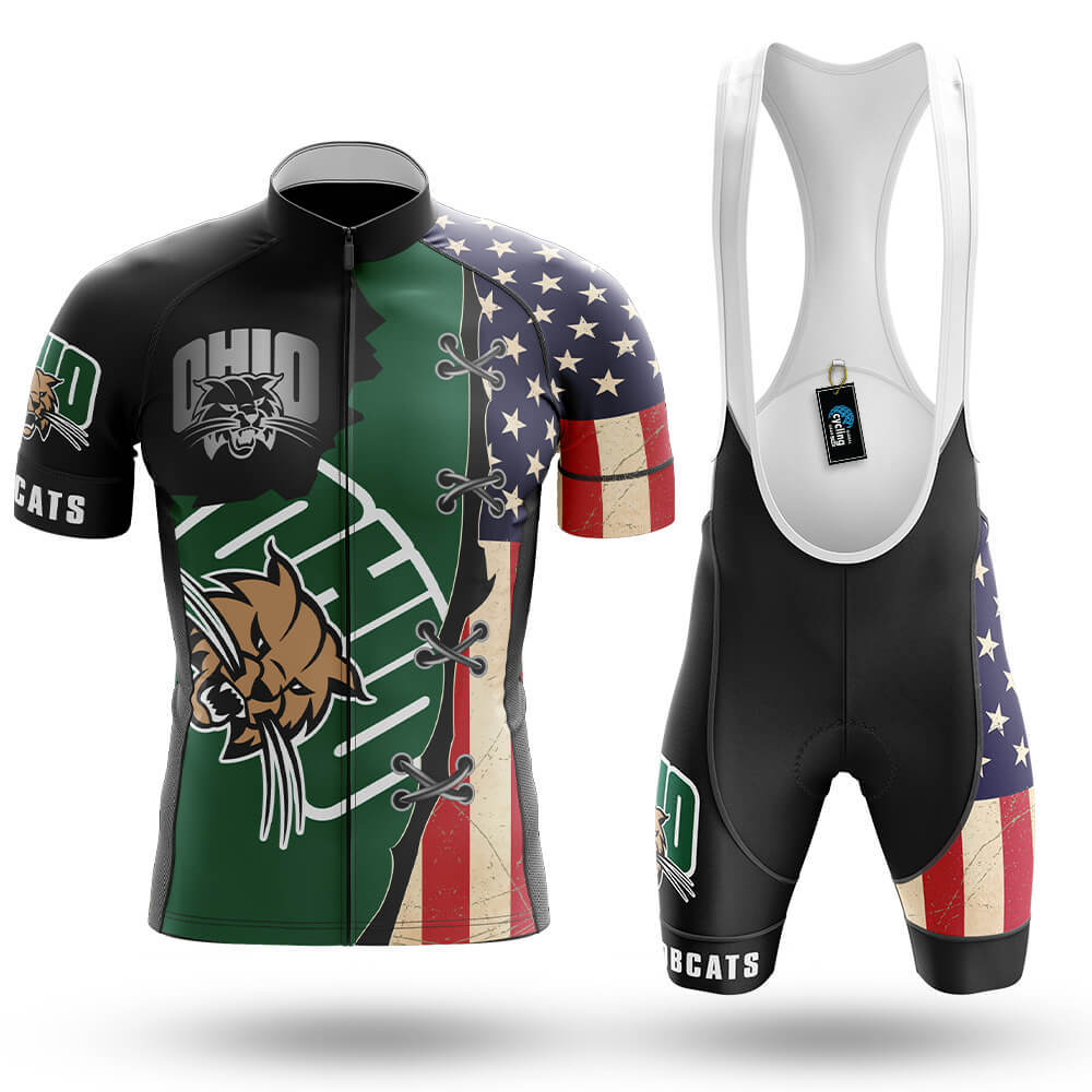 American Flag Ohio University - Men's Cycling Kit - Global Cycling Gear