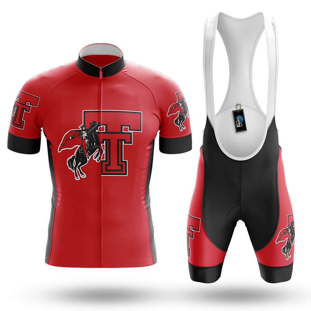 Retro Red Raiders - Men's Cycling Kit - Global Cycling Gear