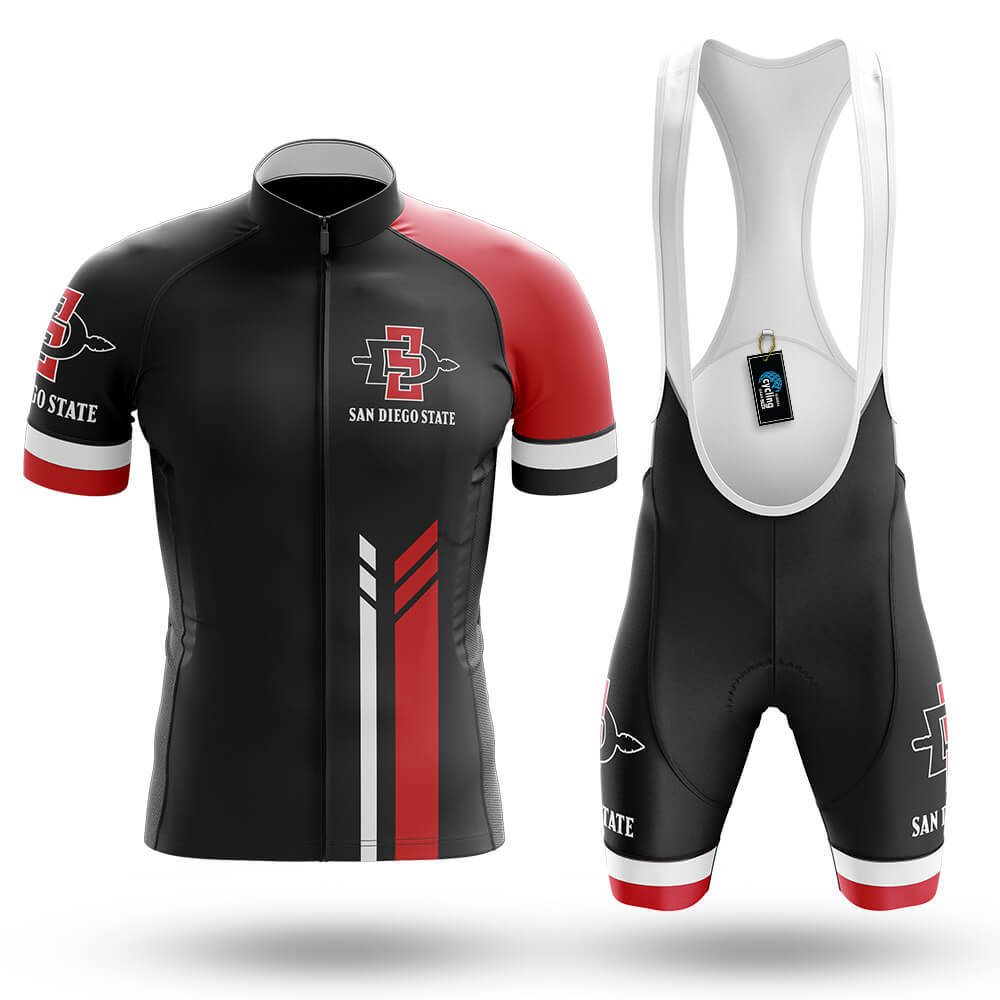 San Diego State University Colors - Men's Cycling Kit - Global Cycling Gear