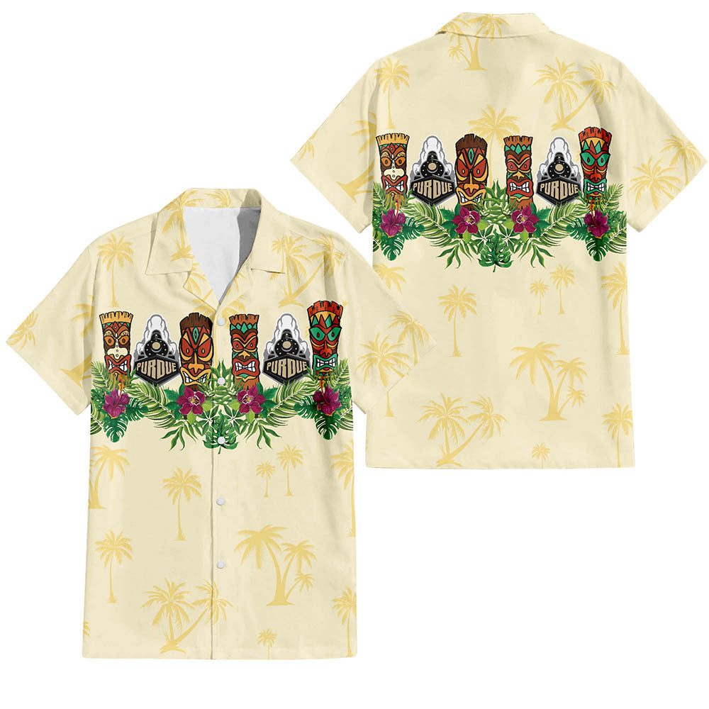 Purdue University V2 - Hawaiian Shirt - Global Cycling Gear