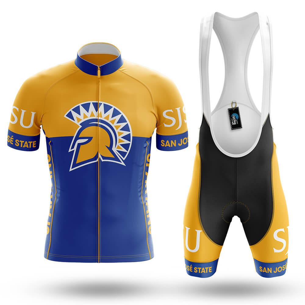 San JosÃ© State University V2 - Men's Cycling Kit - Global Cycling Gear