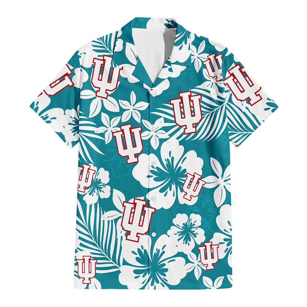 Indiana University Bloomington V3 - Hawaiian Shirt - Global Cycling Gear