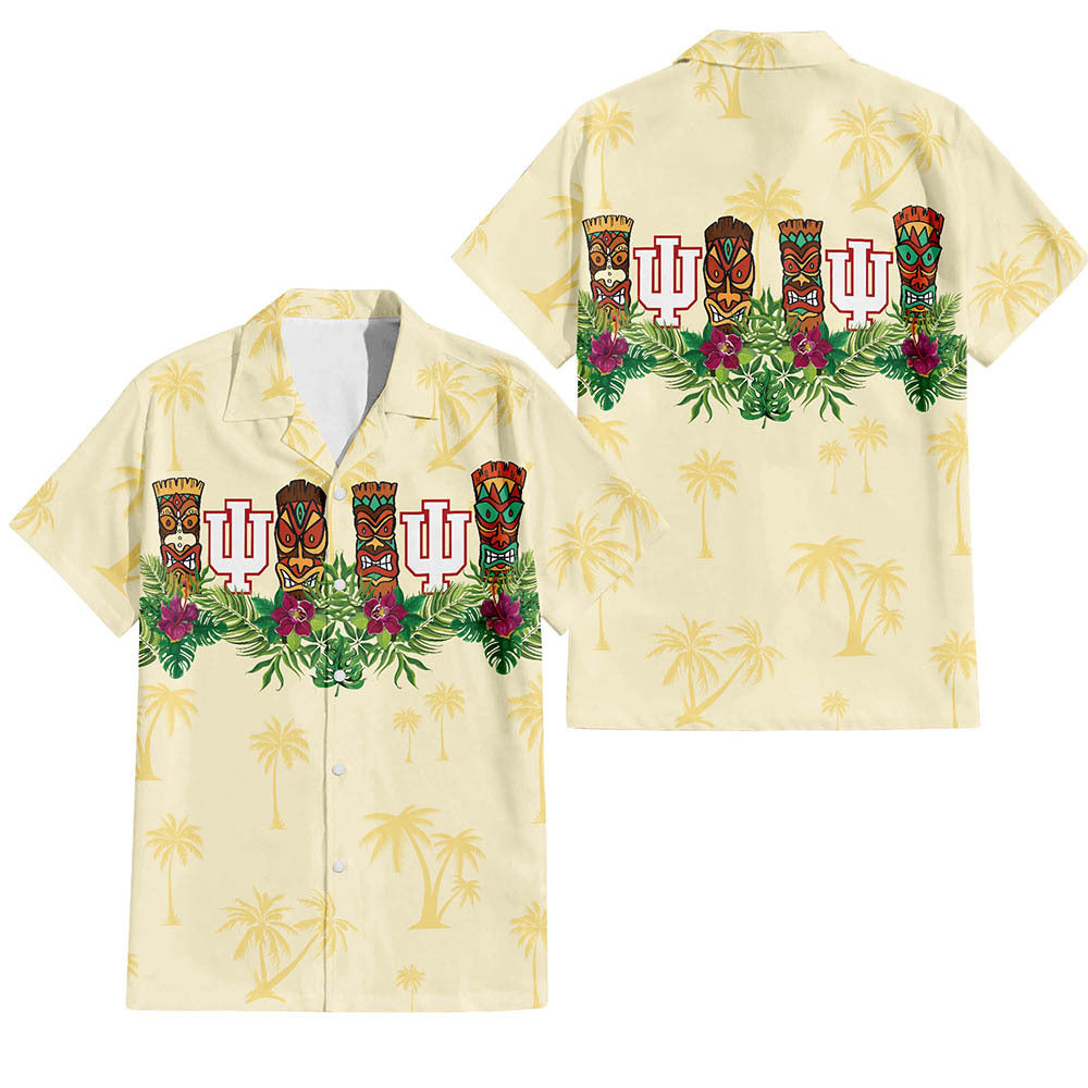 Indiana University Bloomington V2 - Hawaiian Shirt - Global Cycling Gear
