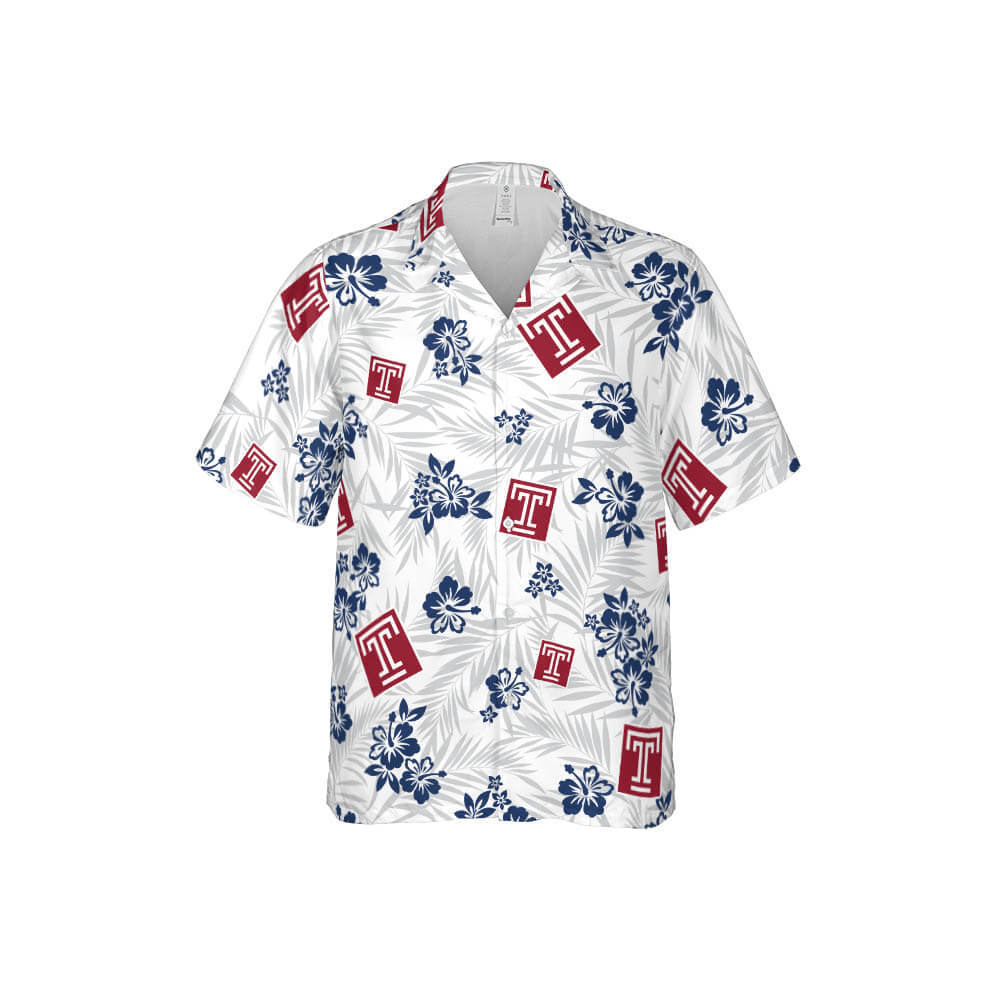 Temple University - Hawaiian Shirt - Global Cycling Gear