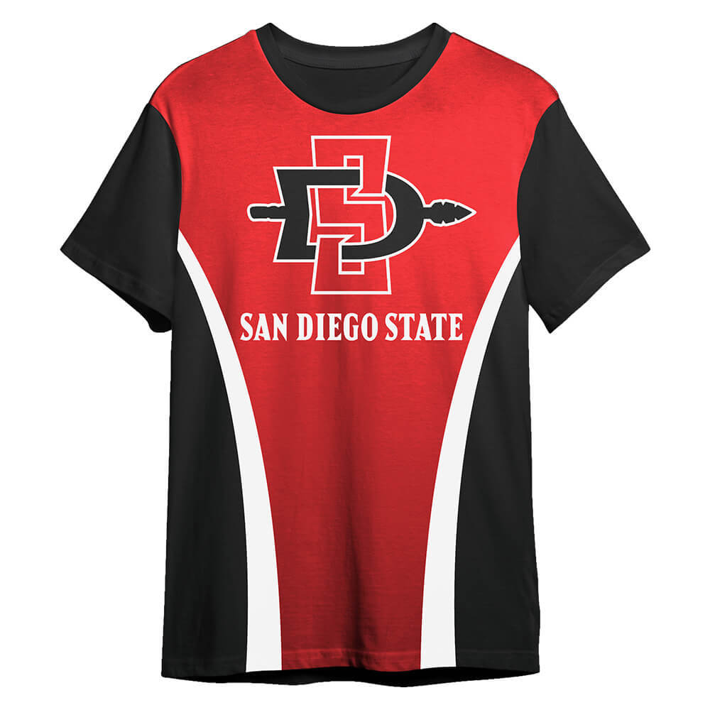 San Diego State University V2 - T-Shirt - Global Cycling Gear