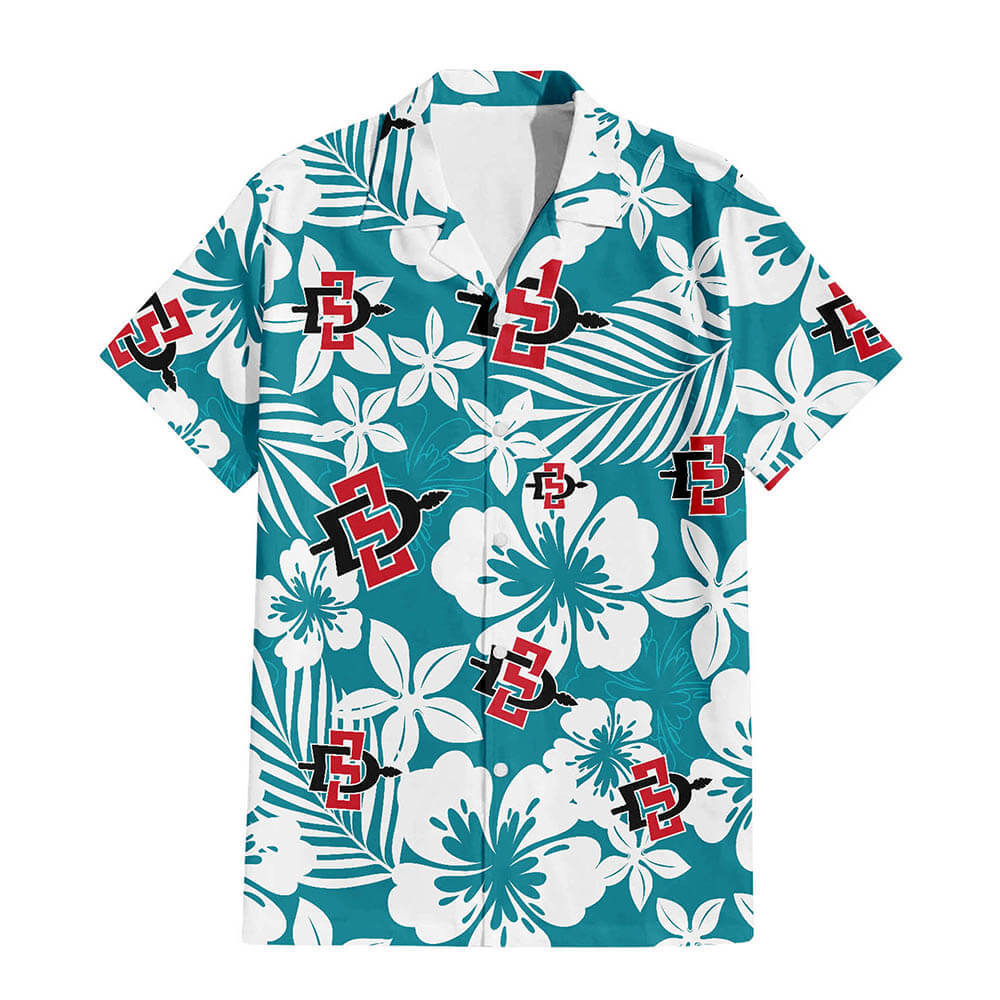 San Diego State University V3 - Hawaiian Shirt - Global Cycling Gear