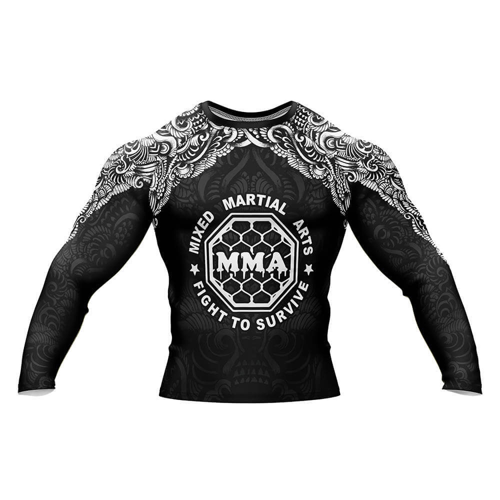 MMA Mixed Martial Art Rash Guard