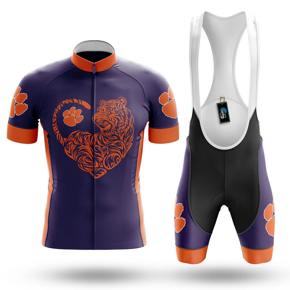 Clemson Heart - Men's Cycling Kit - Global Cycling Gear