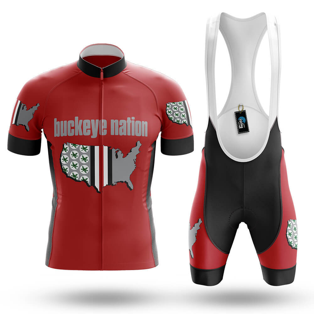 Buckeye Nation - Men's Cycling Kit - Global Cycling Gear