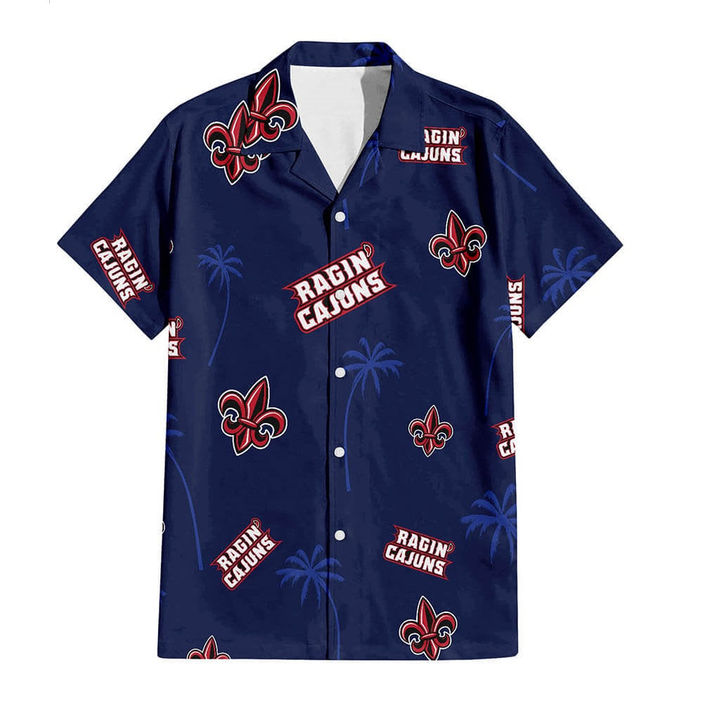 University of Louisiana Lafayette V4 - Hawaiian Shirt - Global Cycling Gear