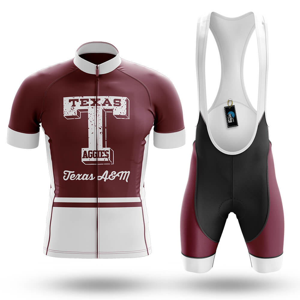 Retro Texas A&M - Men's Cycling Kit - Global Cycling Gear