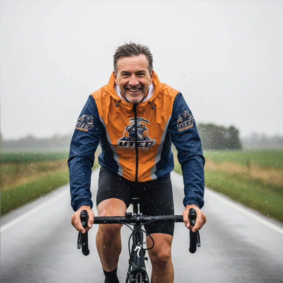 University of Texas Cycling Windbreaker Jacket