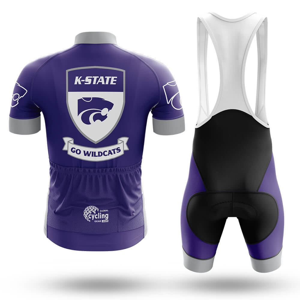 Kansas State Shield - Men's Cycling Kit - Global Cycling Gear