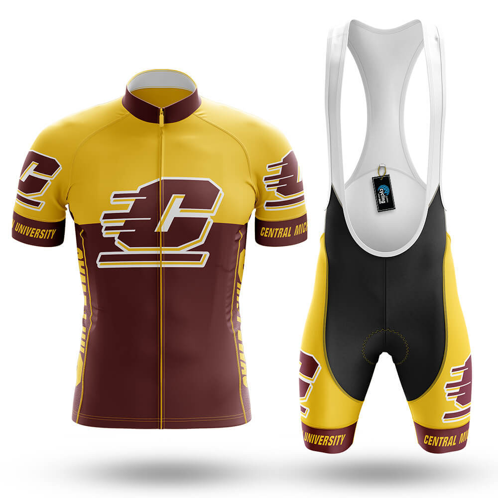 Central Michigan University V2 - Men's Cycling Kit - Global Cycling Gear