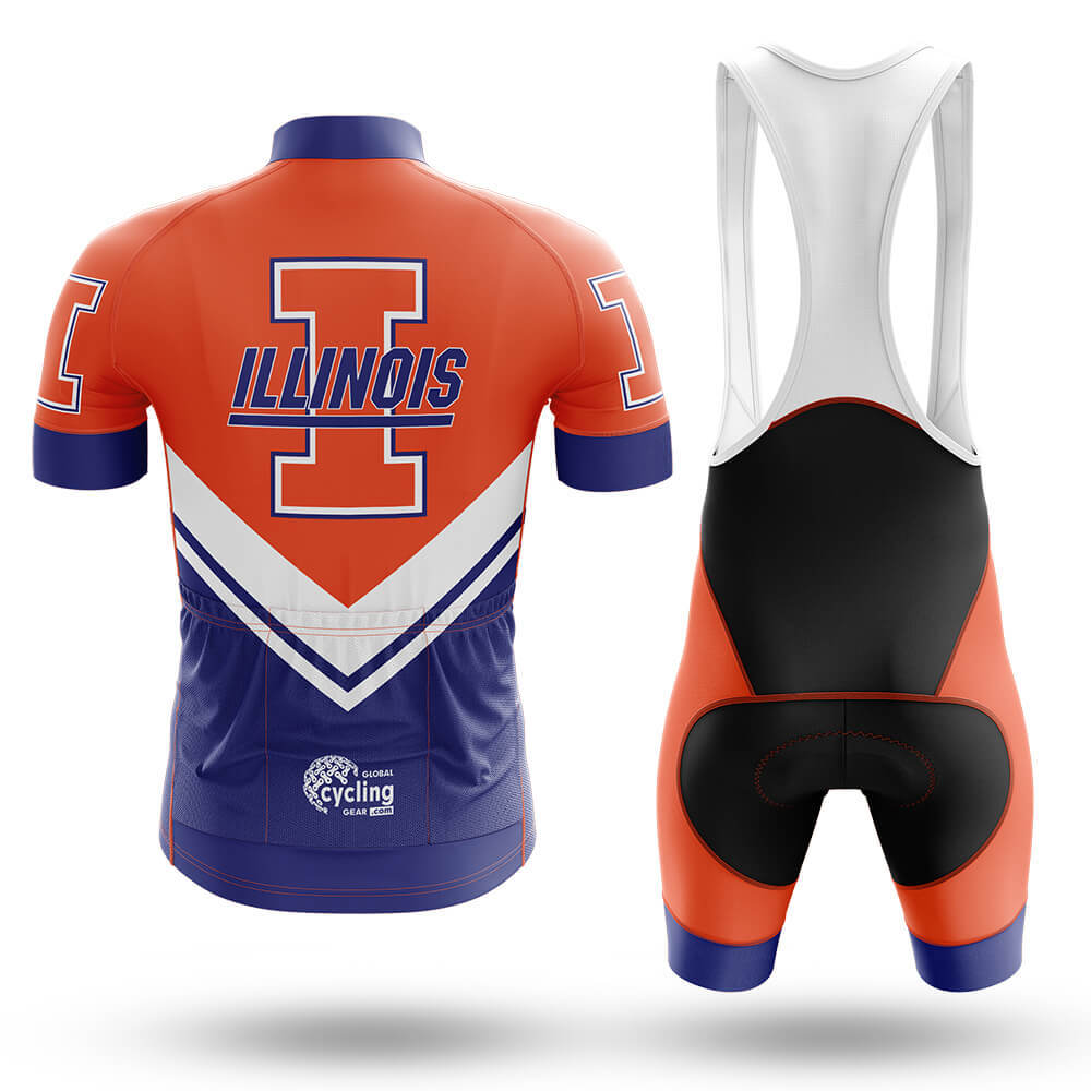 University of Illinois Urbana-Champaign V3 - Men's Cycling Kit - Global Cycling Gear
