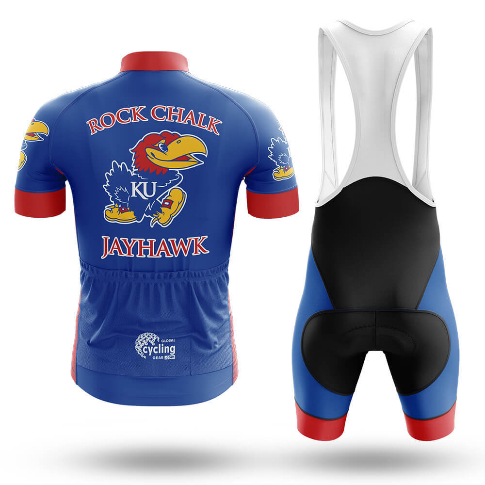 Rock Chalk KU - Men's Cycling Kit - Global Cycling Gear