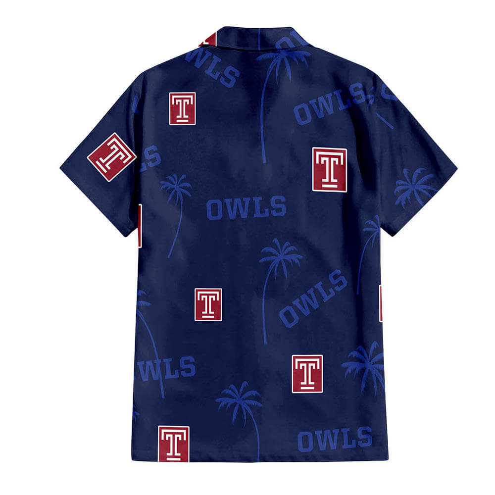Temple University V4 - Hawaiian Shirt - Global Cycling Gear