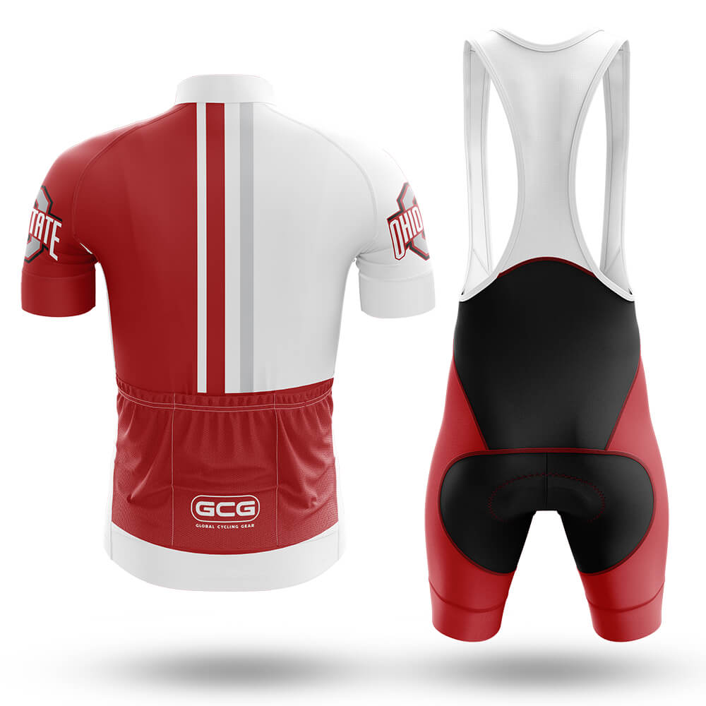 Ohio State University Custom Name - Men's Cycling Kit - Global Cycling Gear