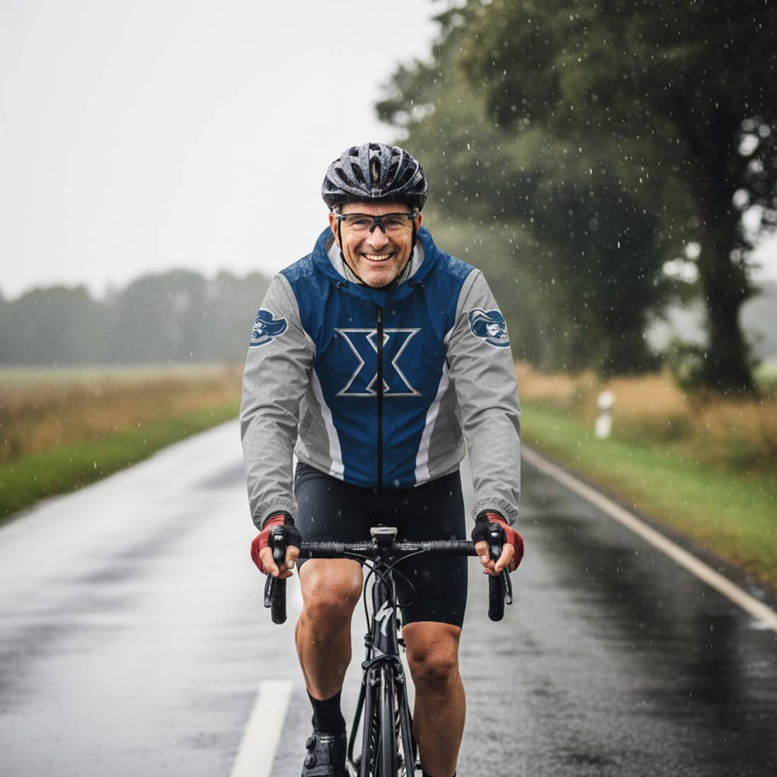 Xavier University Cycling Windbreaker Jacket