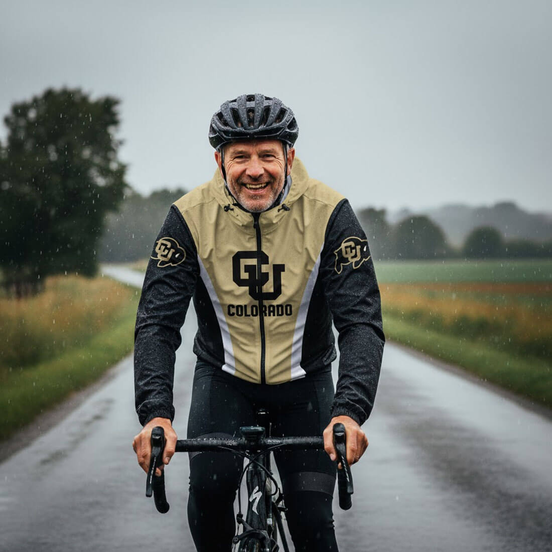 University of Colorado Boulder Cycling Windbreaker Jacket