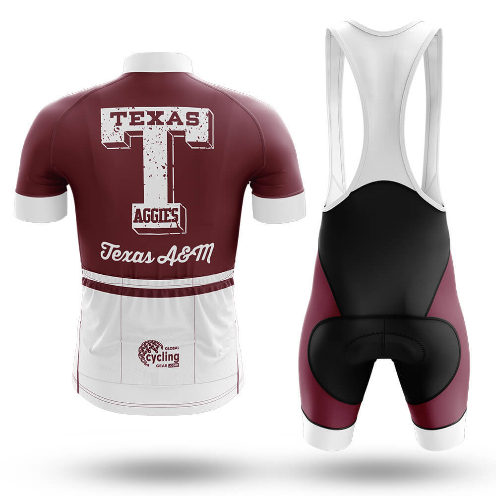Retro Texas A&M - Men's Cycling Kit - Global Cycling Gear