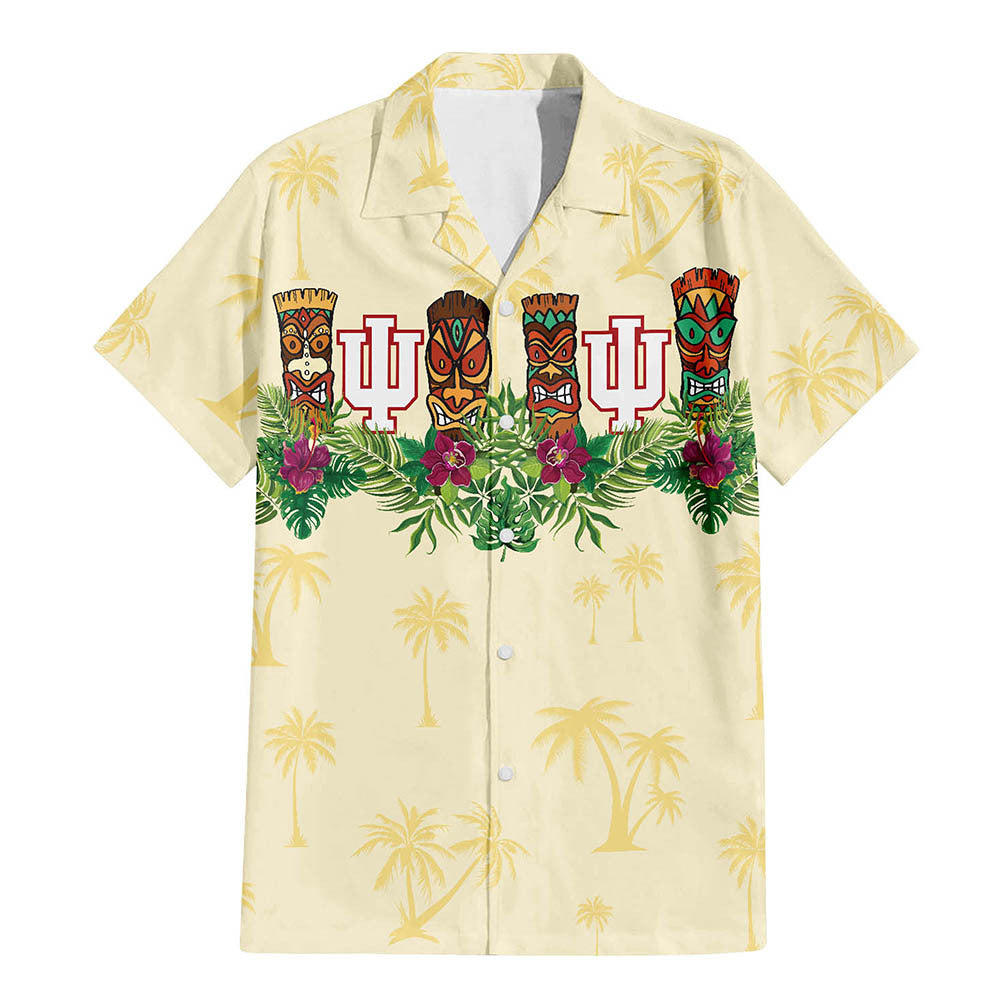 Indiana University Bloomington V2 - Hawaiian Shirt - Global Cycling Gear