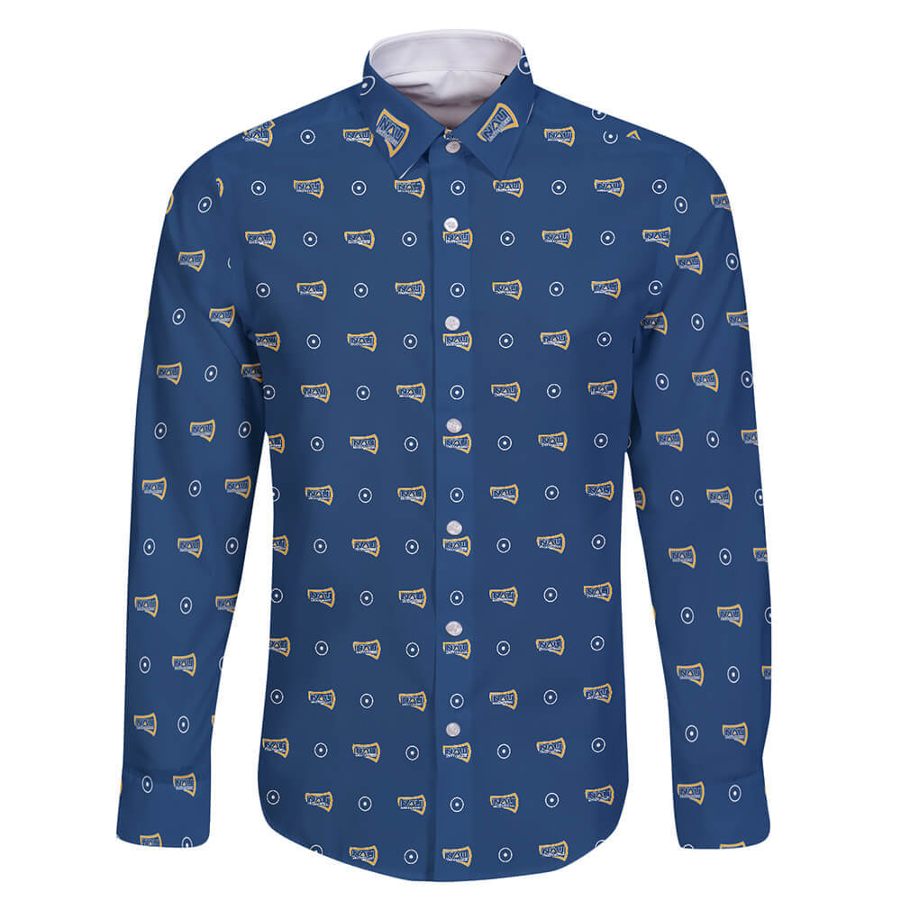 Northern Arizona University Long Sleeve Button ShirtÂ Global Cycling Gear