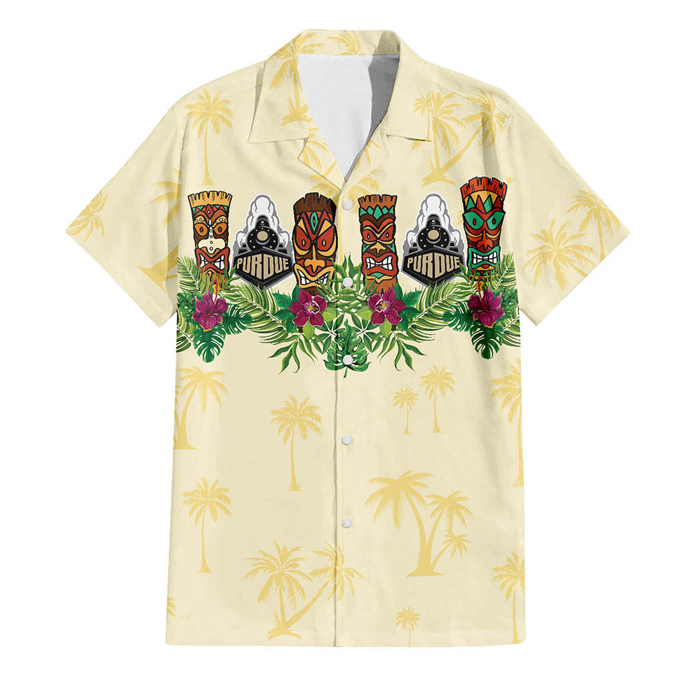 Purdue University V2 - Hawaiian Shirt