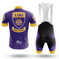 LSU Tigers Shield - Men's Cycling Kit - Global Cycling Gear