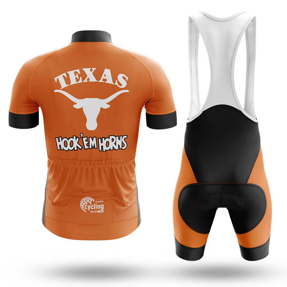Texas Hook'em Horns - Men's Cycling KitÂ Global Cycling Gear