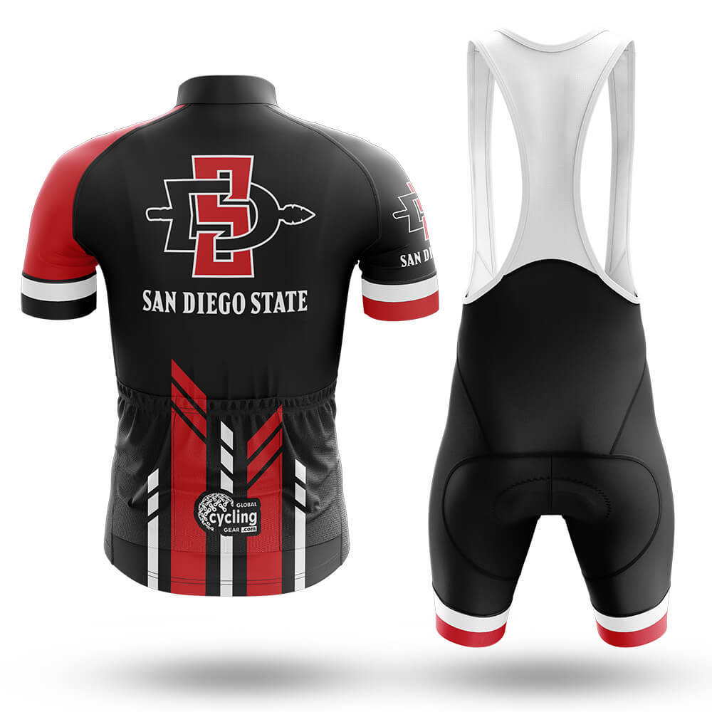 San Diego State University Colors - Men's Cycling Kit - Global Cycling Gear