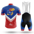 University of Kansas V3 - Men's Cycling Kit - Global Cycling Gear