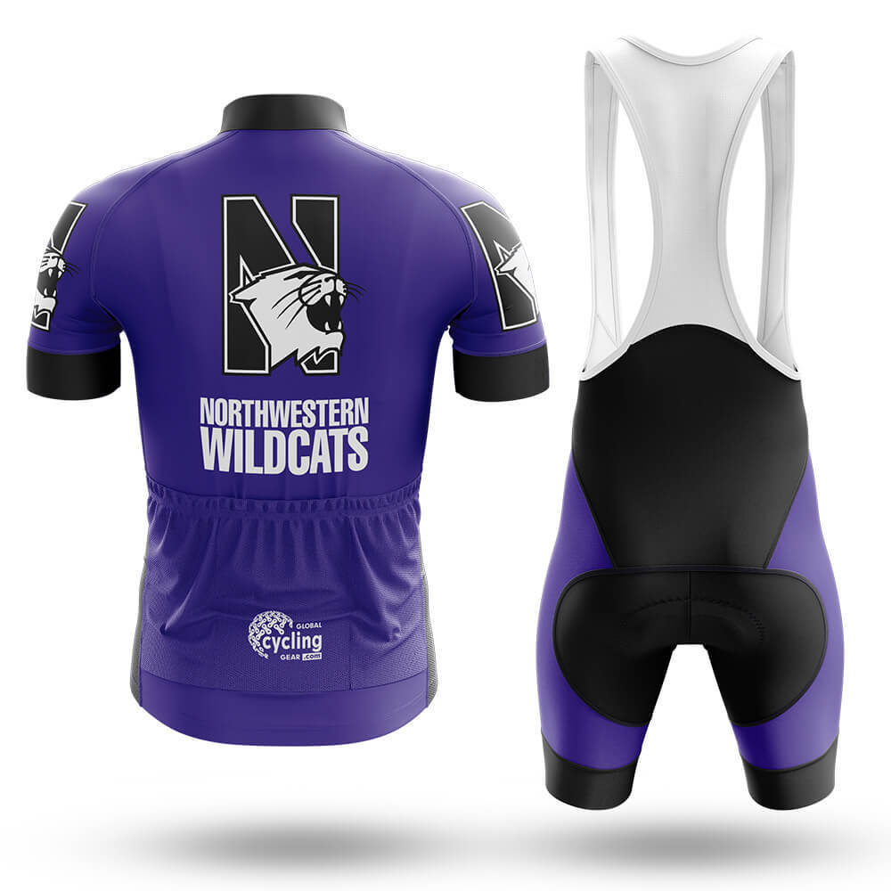 Northwestern Wildcats - Men's Cycling Kit - Global Cycling Gear