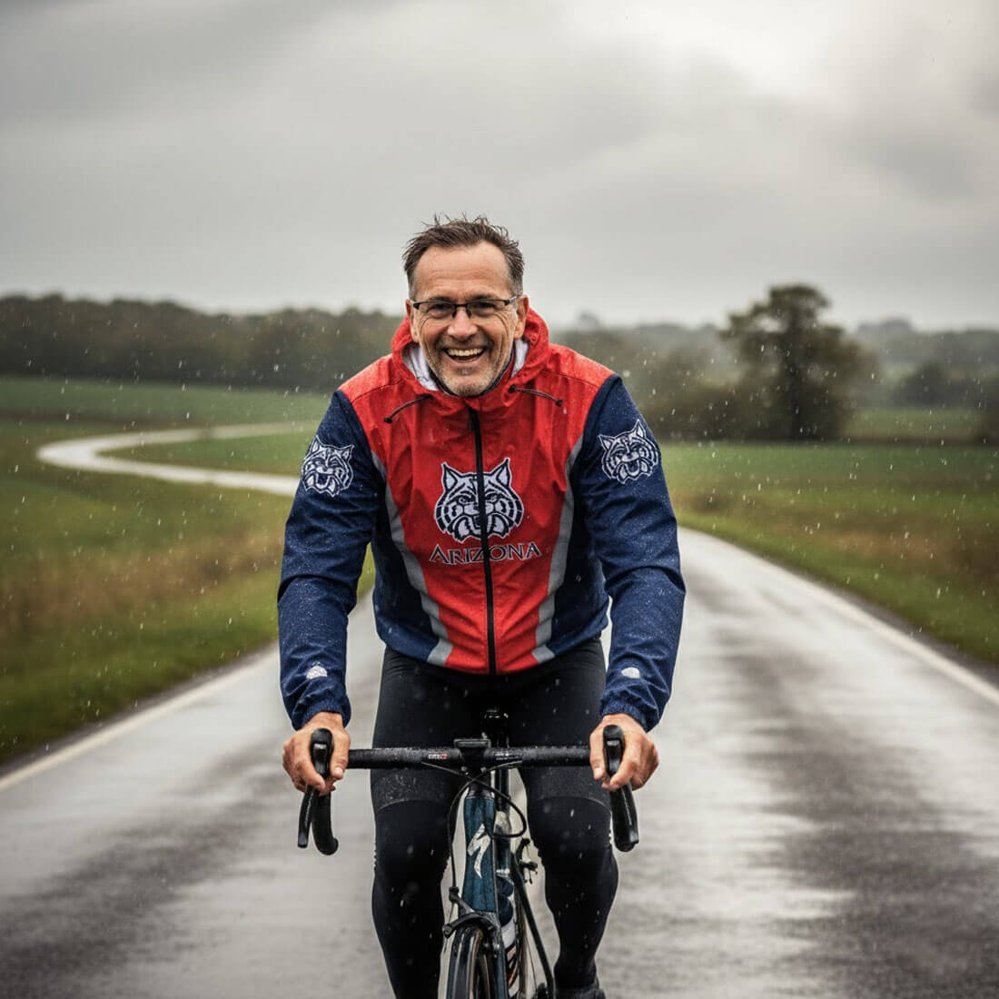 University of Arizona Cycling Windbreaker Jacket