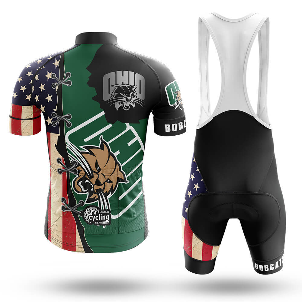 American Flag Ohio University - Men's Cycling Kit - Global Cycling Gear