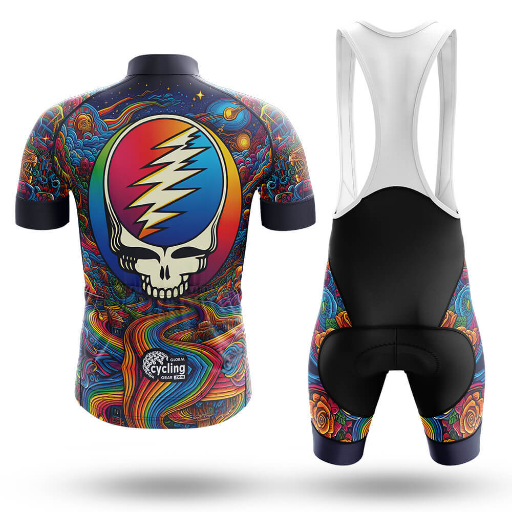 global cycling gear Grateful Dead Cycling Jersey V3