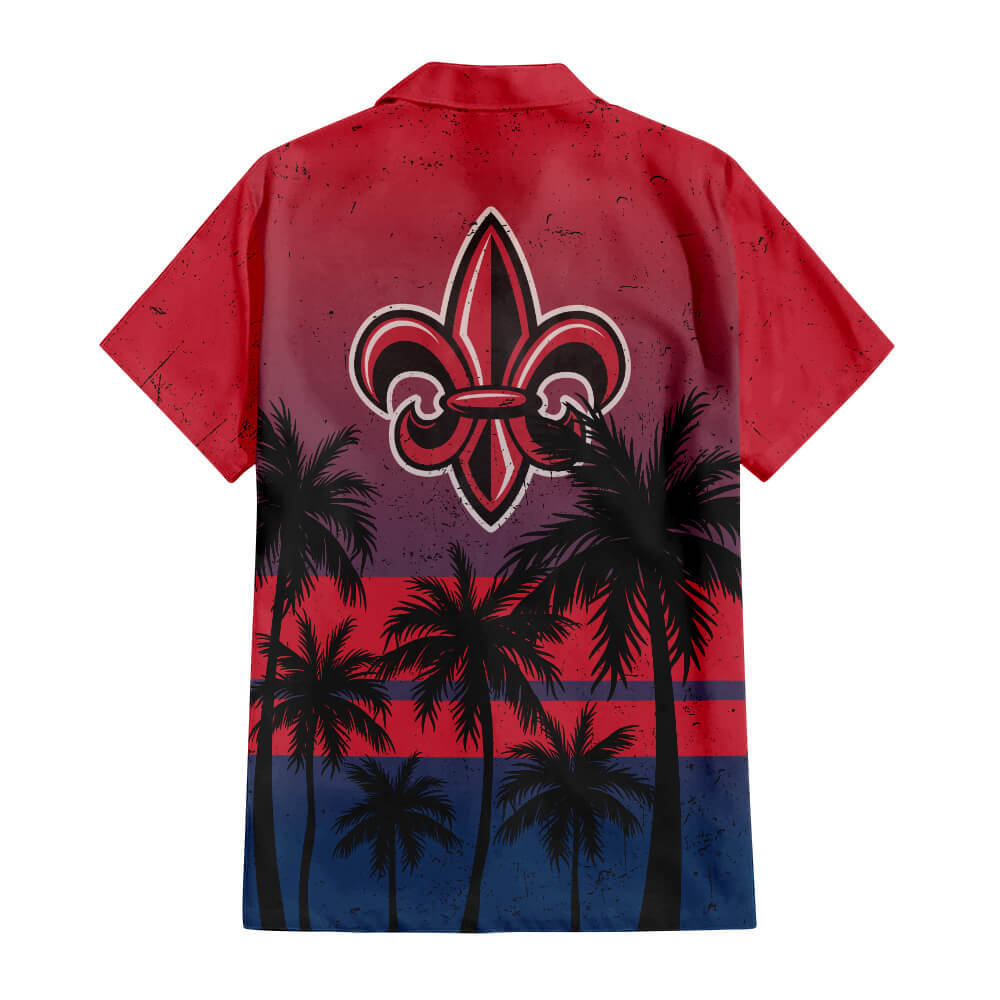 University of Louisiana Lafayette V2 - Hawaiian Shirt - Global Cycling Gear