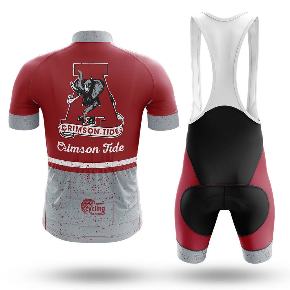 Alabama Crimson Retro - Men's Cycling Kit - Global Cycling Gear