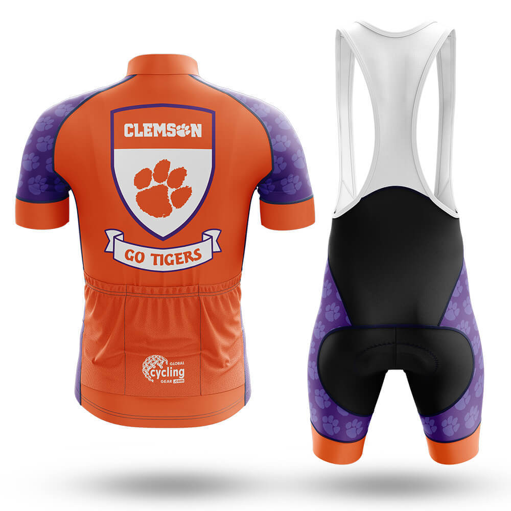 Clemson Tigers Shield - Men's Cycling Kit - Global Cycling Gear