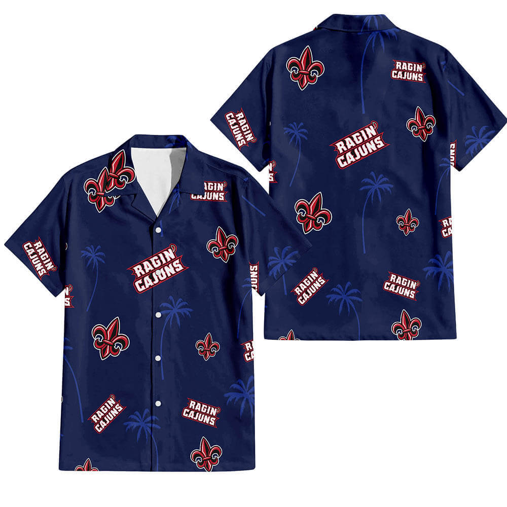 University of Louisiana Lafayette V4 - Hawaiian Shirt - Global Cycling Gear