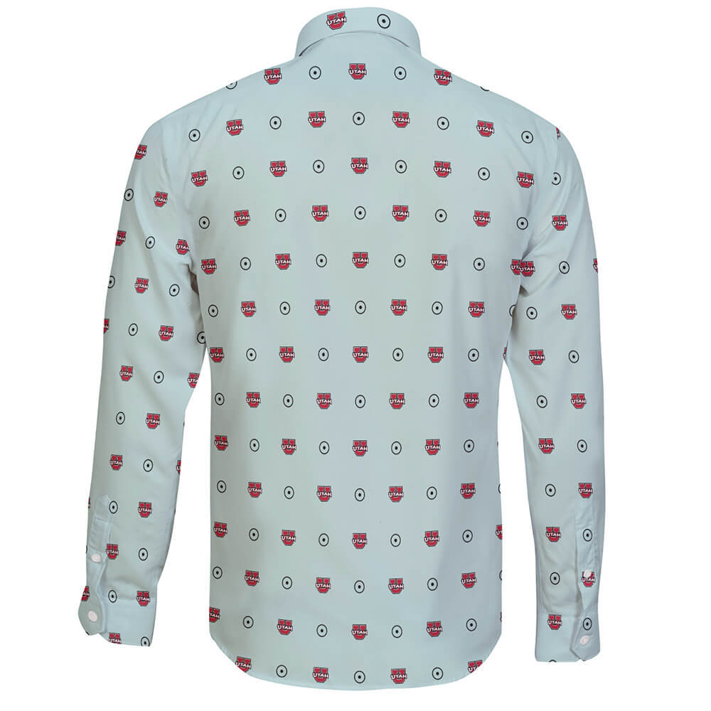 University of Utah Long Sleeve Button ShirtÂ Global Cycling Gear