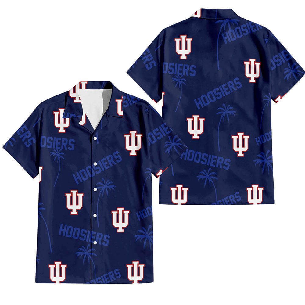 Indiana University Bloomington V4 - Hawaiian Shirt - Global Cycling Gear